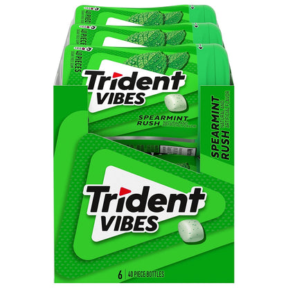 Trident_Vibes_Spearmint_Rush_Sugar-Free_Chewing_Gum,_6_Bottles_of_40_Pieces_(240_Total_Pieces)