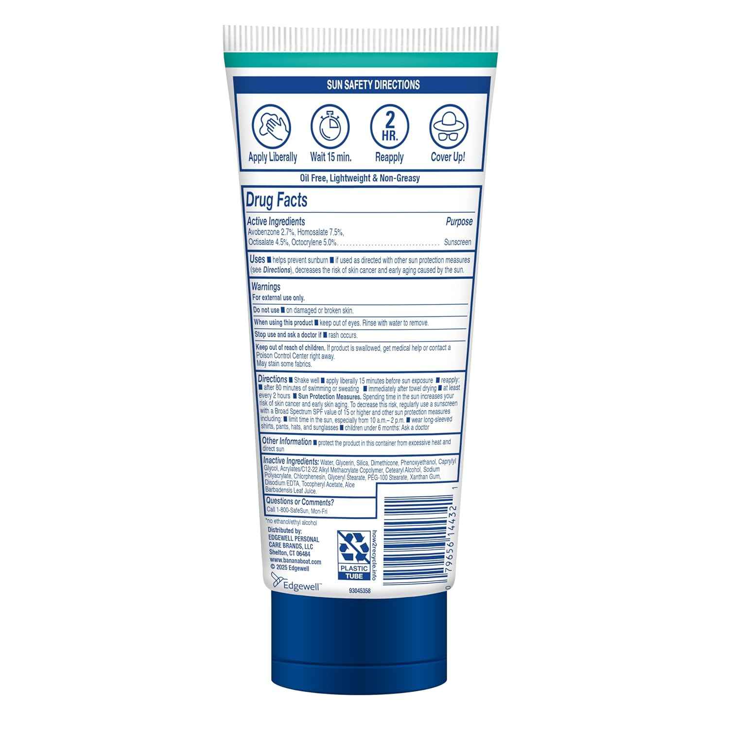 Banana Boat Sheer Sensitive Body Lotion