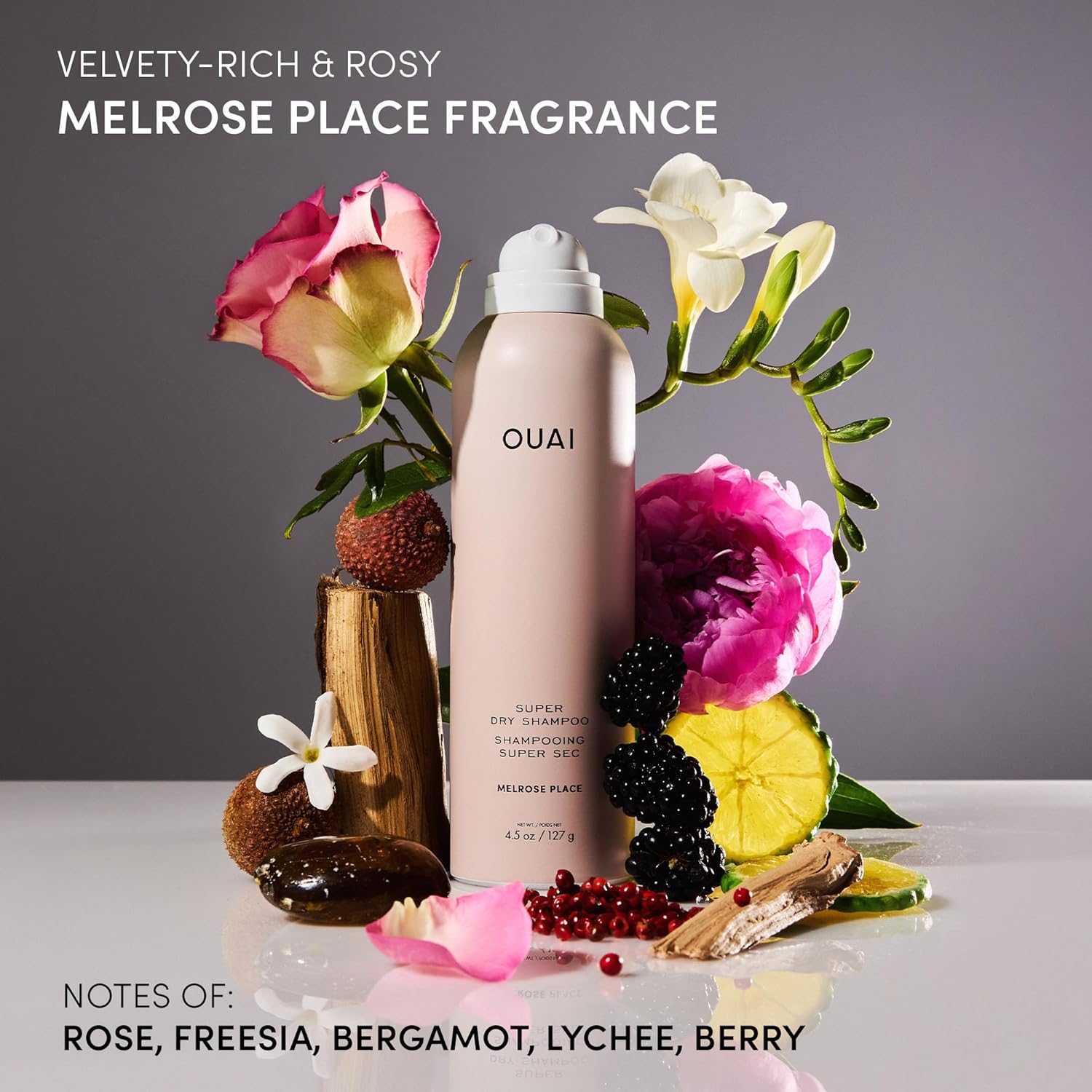OUAI_Super_Dry_Shampoo_-_Volumizing_Dry_Shampoo_-_Absorbs_Oil,_Dirt_&_Sweat_-_Blends_Seamlessly_into_Hair_with_Zero_Residue_&_Enriched_with_a_Long-Lasting_Scent_-_Melrose_Place_(4.5_oz)