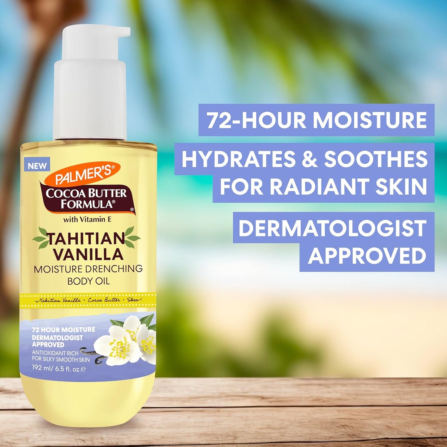 Palmer's_Cocoa_Butter_Formula_Body_Oil,_Moisture_Drenching_Tahitian_Vanilla,_6.5_Oz,_72Hr_Hydration_with_Shea_Butter_&_Vitamin_E_for_Softer_Skin,_Protects_&_Soothes_Dryness,_Dermatologist_Approved