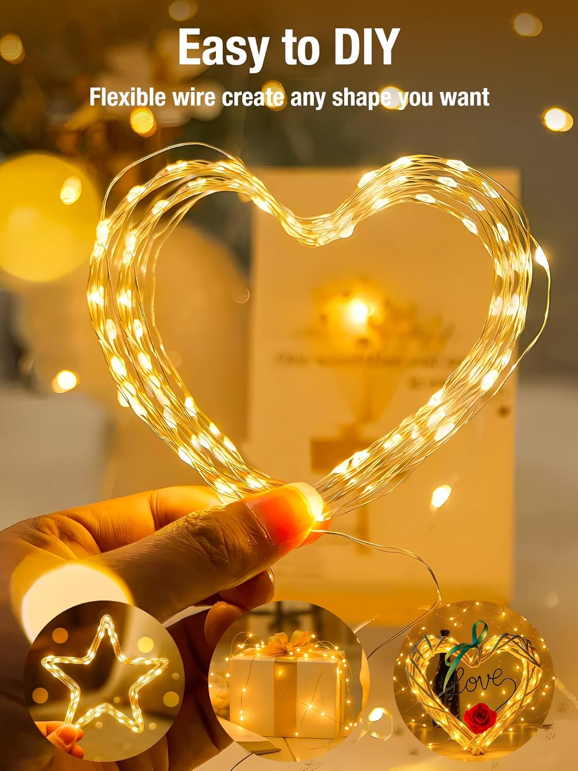 btfarm_4_Pack_Fairy_Lights_Battery_Operated_with_Timer,_16.4_FT_50_LED_Silver_Wire_Twinkle_String_Lights_8_Modes_Dimmable_Waterproof_for_Indoor_Christmas_Bedroom_Wedding_Decorations,_Warm_White