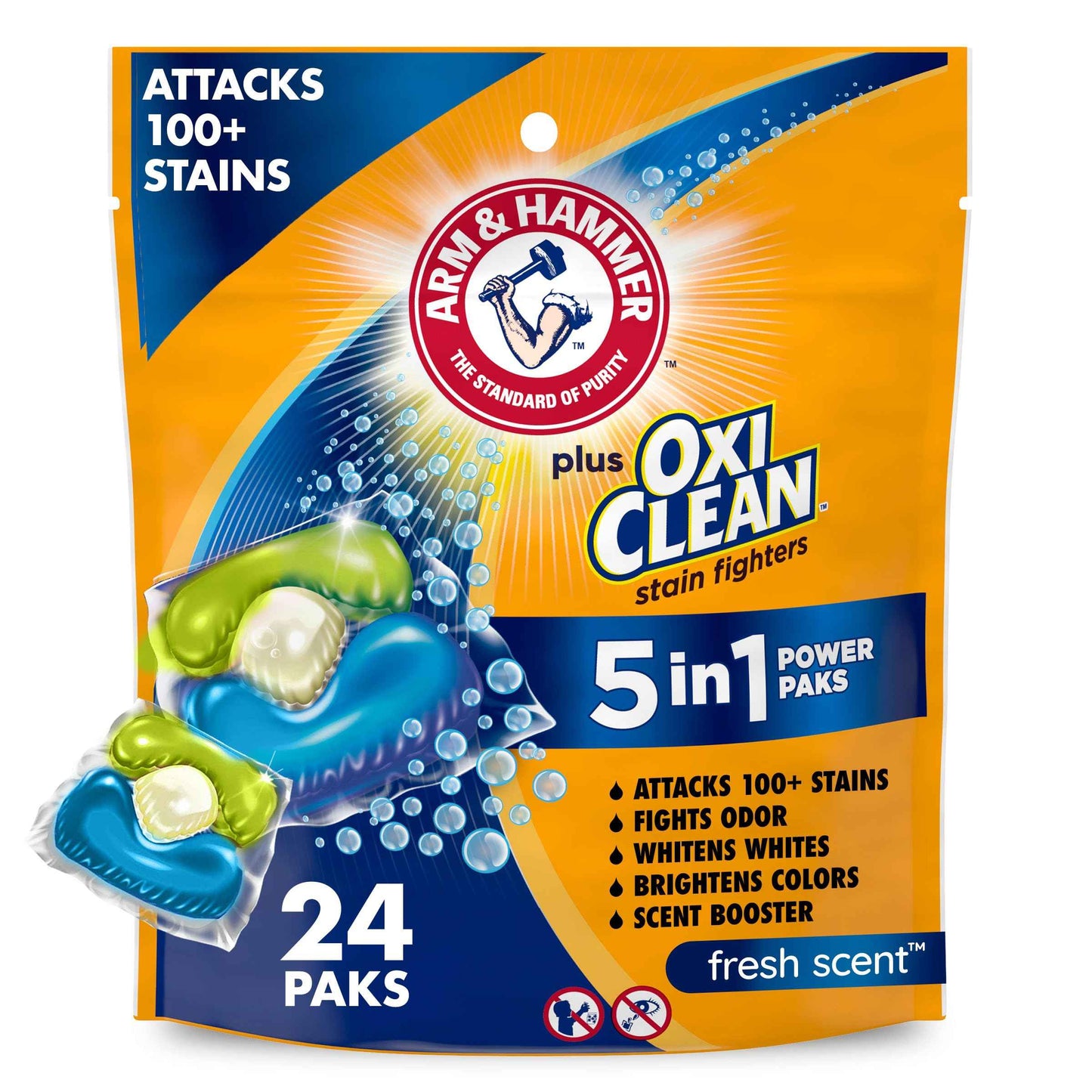 Arm & Hammer Sensitive Fresh Scent 5-IN-1 Power Paks