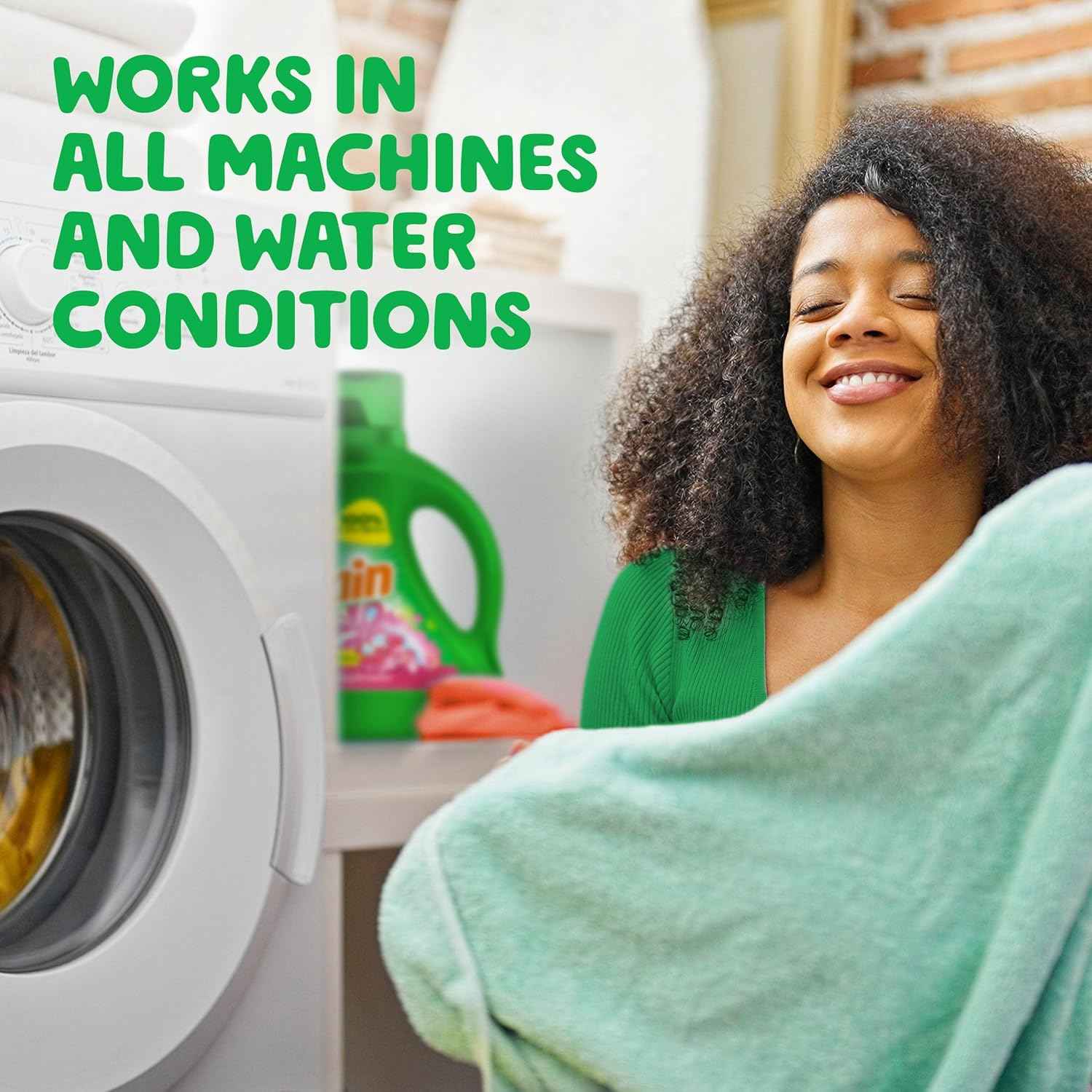 Gain Liquid Laundry Detergent, Spring Daydream Scent, Freshness + Odor Fighting, Laundry Detergent Liquid Soap, HE compatible