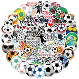 100PCS Soccer Stickers for Boys Girls Kids Teens, Vinyl Waterproof Soccer Stickers for Water Bottles, Laptops, Goodie Bag Stuffers, 2026 Soccer World Cup Party Favors