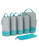 Set of 6 - Cyan