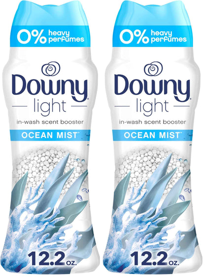 Downy Light Laundry Scent Booster Beads, In-Wash Fabric Beads Designed To Be Gentle With A Light Boost Of Scent, No Heavy Perfumes