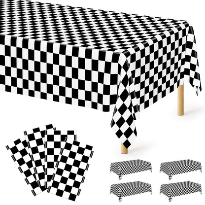 Racing Plaid - 4pcs 54x108 in