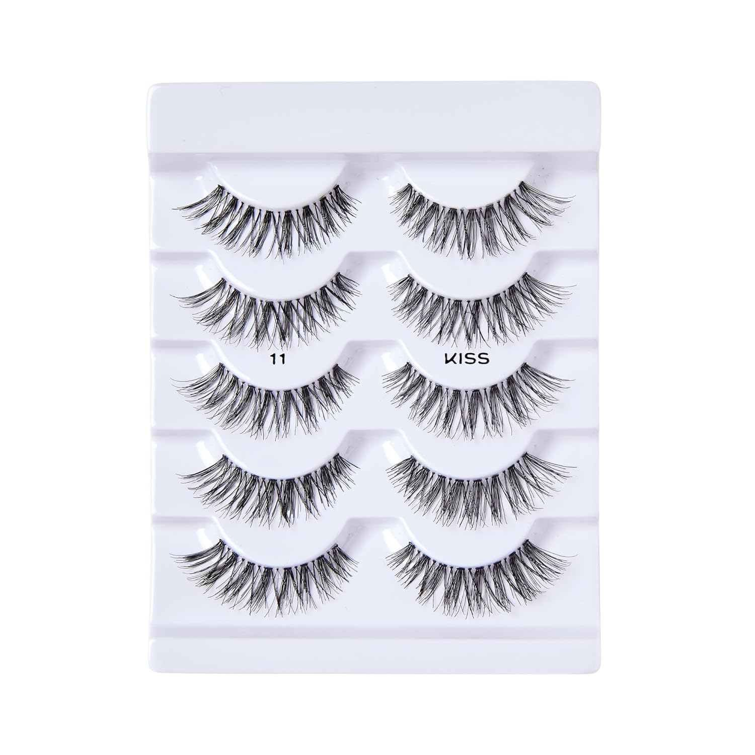 KISS_So_Wispy,_False_Eyelashes,_'',_12mm,_Includes_5_Pairs_Of_Lashes,_Easy_to_Apply,_Reusable_Lash_Clusters