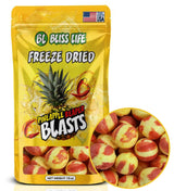 Bliss Life Cotton Candy Freeze Dried Sugar from TikTok, ASMR Crunchy Candy, Spicy Sweet and Sour Kids Snacks, Unique Novelty Snack for 1.5oz