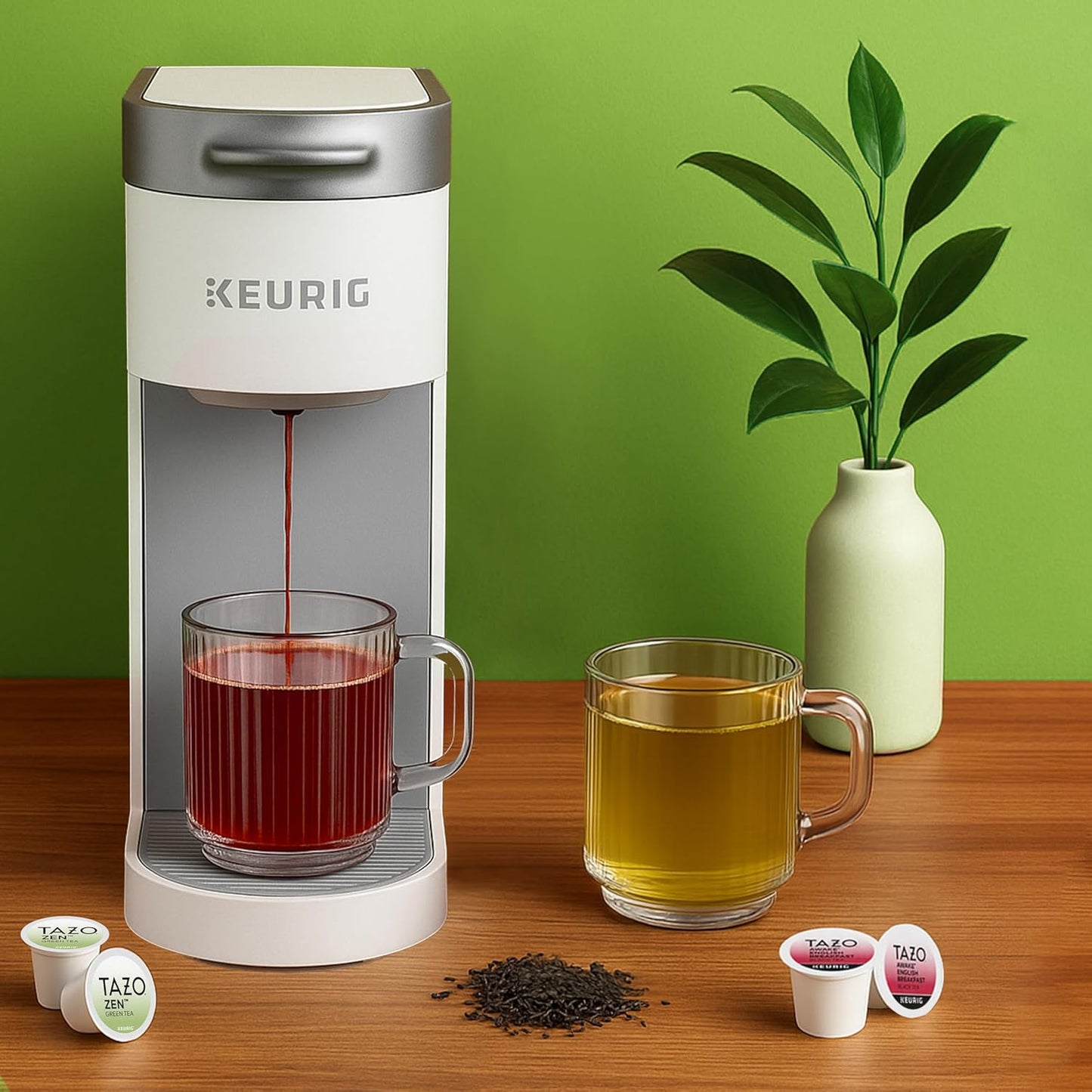 TAZO_Organic_Zen_Green_Tea_K-Cups,_Caffeine_Free_Tea_with_Refreshing_Lemongrass_&_Spearmint,_22_Pods