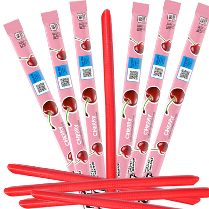 Cherry Laffy Taffy Rope Candy, 24 Pack, Taffy Candy, Individually Wrapped Candy, 0.81 Ounce Ropes