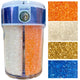 Blue Orange Gold White