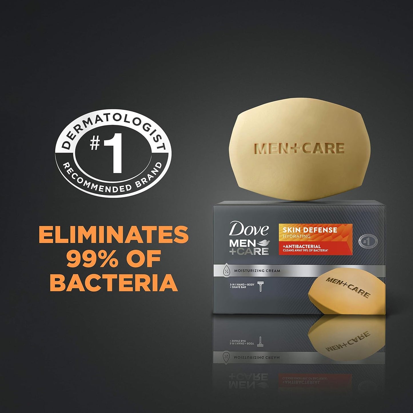 Dove_Men+Care_Soap_Bar_For_Smooth,_Hydrate_&_Nourishing_the_Skin_-_Defense_Effectively_Washes_Away_Bacteria,_Cream,_3.75_Oz,_6_Count
