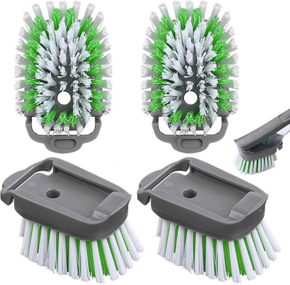 Dishwand Brush Refill, Dish Brush Refills Compatible with Scotch-Brite Dishwand, Dish Soap Brush for Dishes, Pans, Sink, Pots