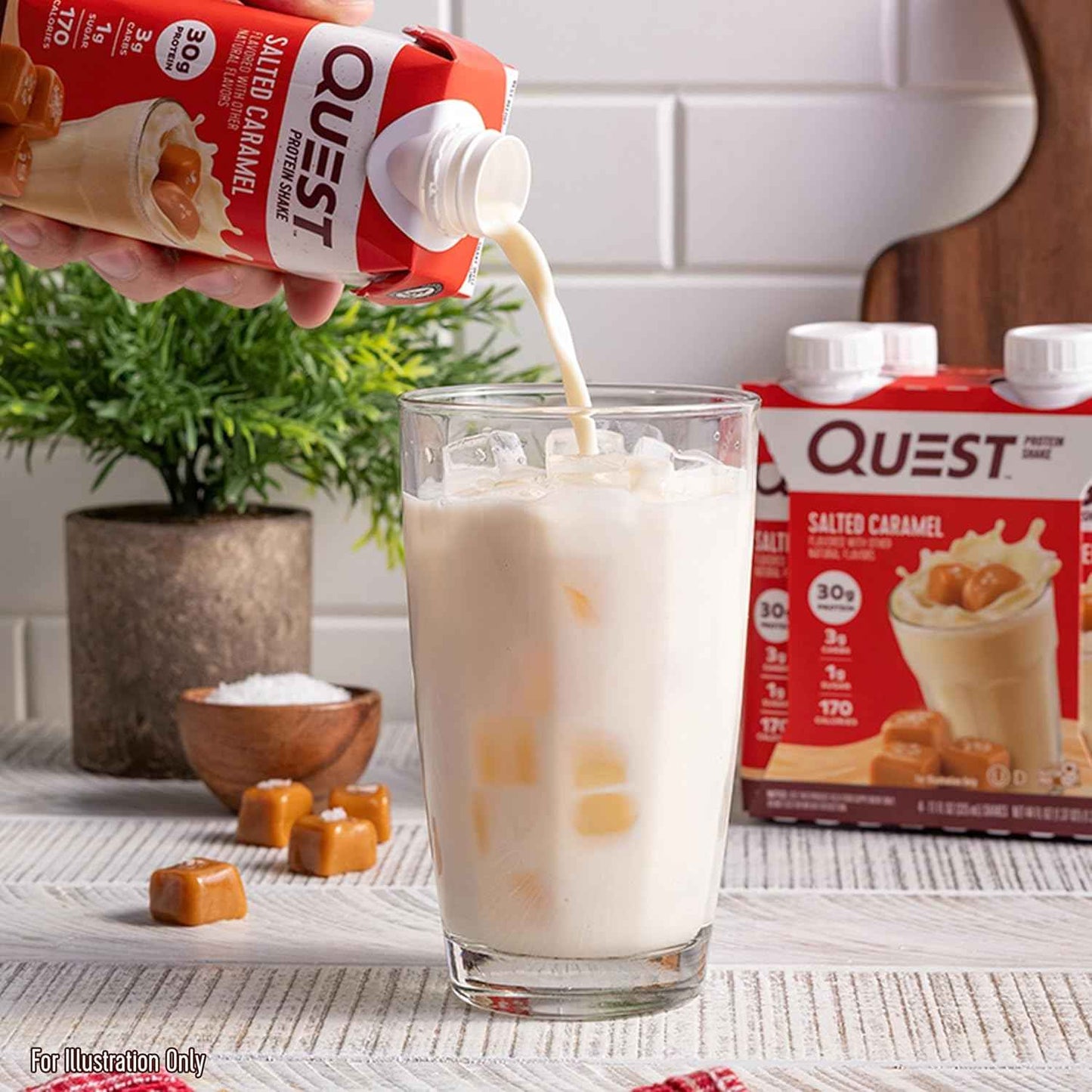 Quest Nutrition Ready to Drink Protein Shake, 30g Protein, 3g Net Carbs, Gluten Free, Keto Friendly