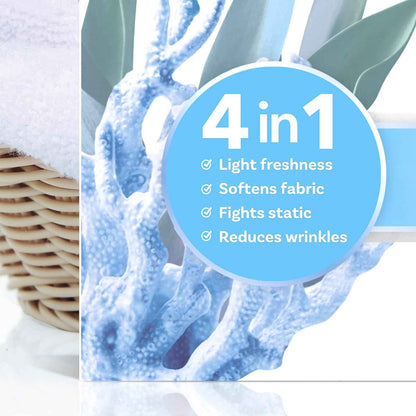 Downy Light Mega Dryer Sheets, Fabric Softener Dryer Sheets