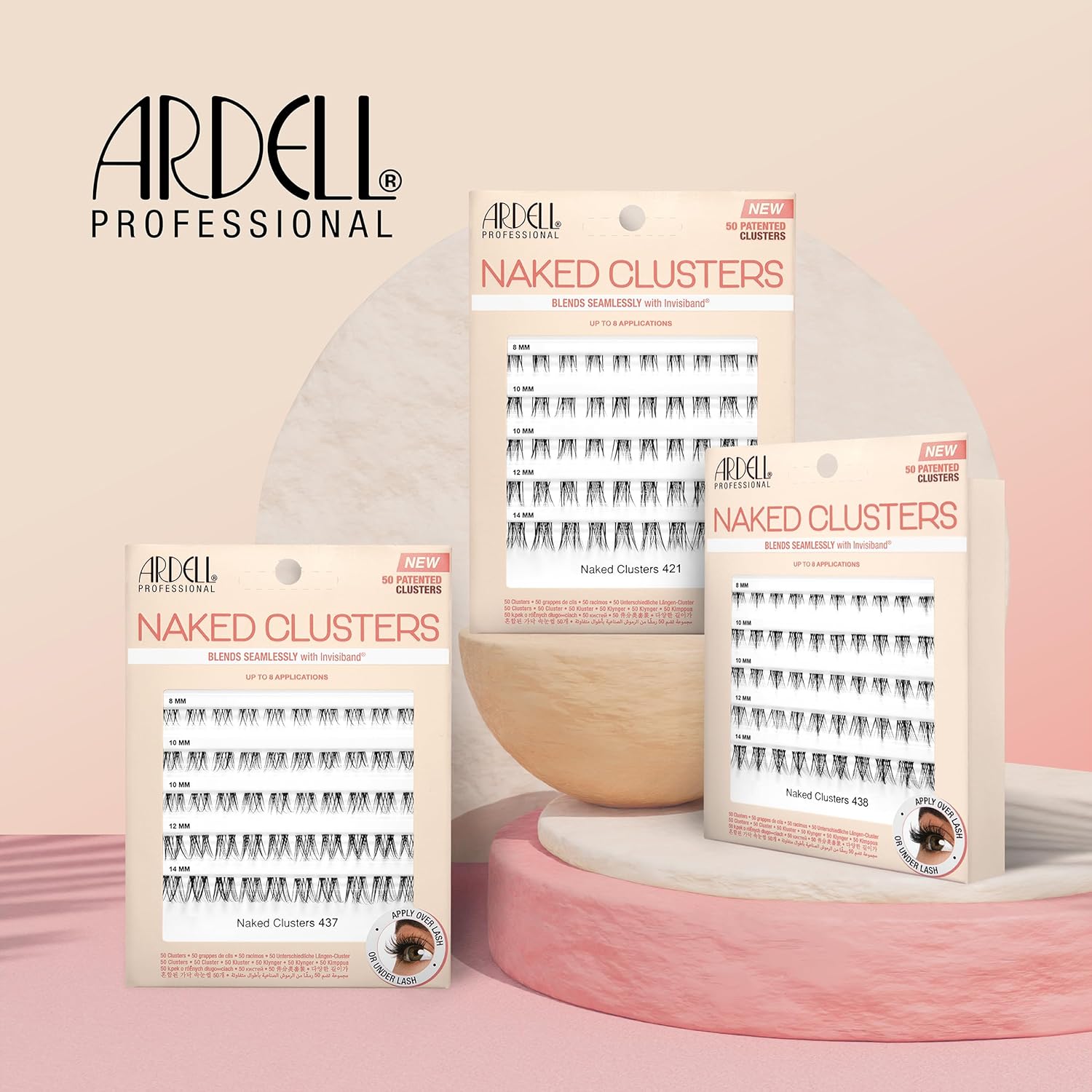Ardell_Naked_Clusters_437_–_Lightweight_Human_Hair_Natural_Cluster_Lashes_with_Invisiband,_Mixed_Length_8–14_mm,_DIY_Lash_Extensions,_50_Lash_Clusters