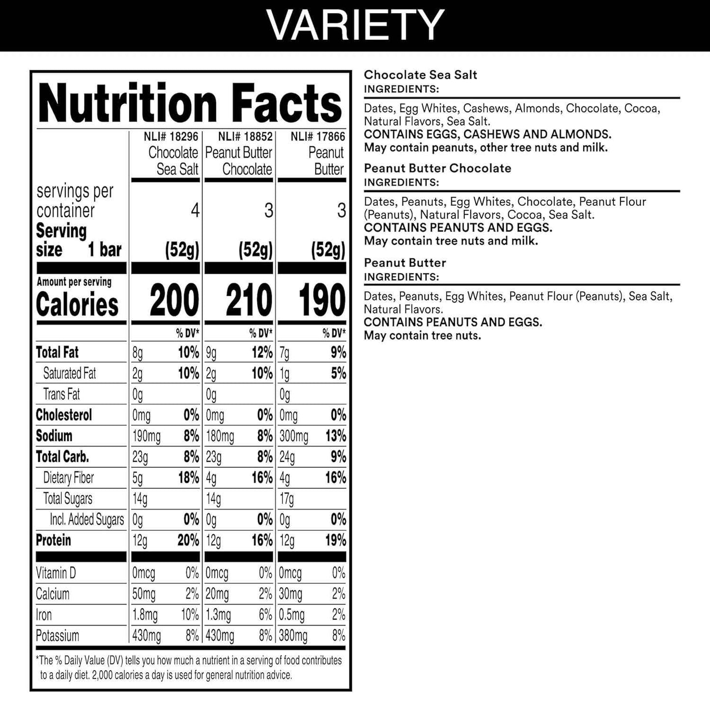 RXBAR Protein Bars, Protein Snack, Snack Bars