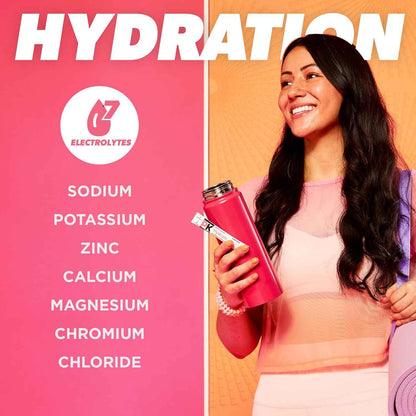 Pure Kick Hydration Singles To Go Drink Mix, Includes 12 Boxes with 6 Packets in each Box, 72 Total Packets