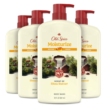 Old Spice Body Wash for Men, 24/7 Shower Fresh with Lasting Scent, Cleanse & Refresh, Gentle on Skin, Vitamin B3