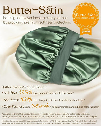 YANIBEST_Silk_Bonnet_for_Sleeping_Women,_Double_Layer_Hair_Satin_Bonnets_with_Elastic_Band,_Sleep_Cap_Curly_Natural_Hair