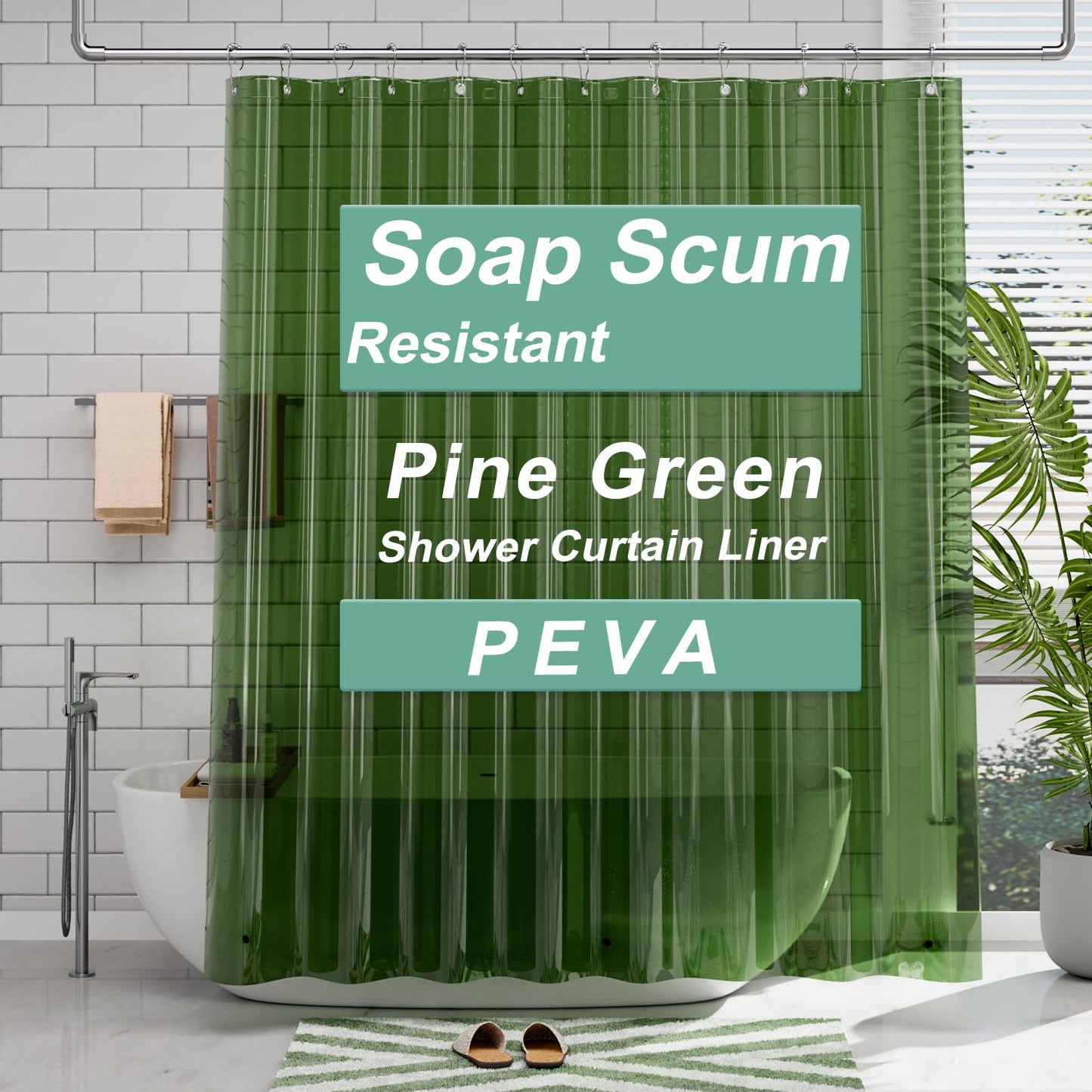 Clear Pine Green - 72"W x 72"L (Pack of 1)