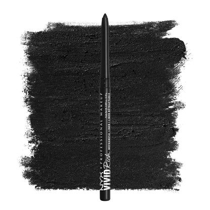 NYX PROFESSIONAL MAKEUP Vivid Rich Mechanical Eye Pencil, Vivid Rich Mechanical, Creamy Retractable Eyeliner - Brown Eyeliner