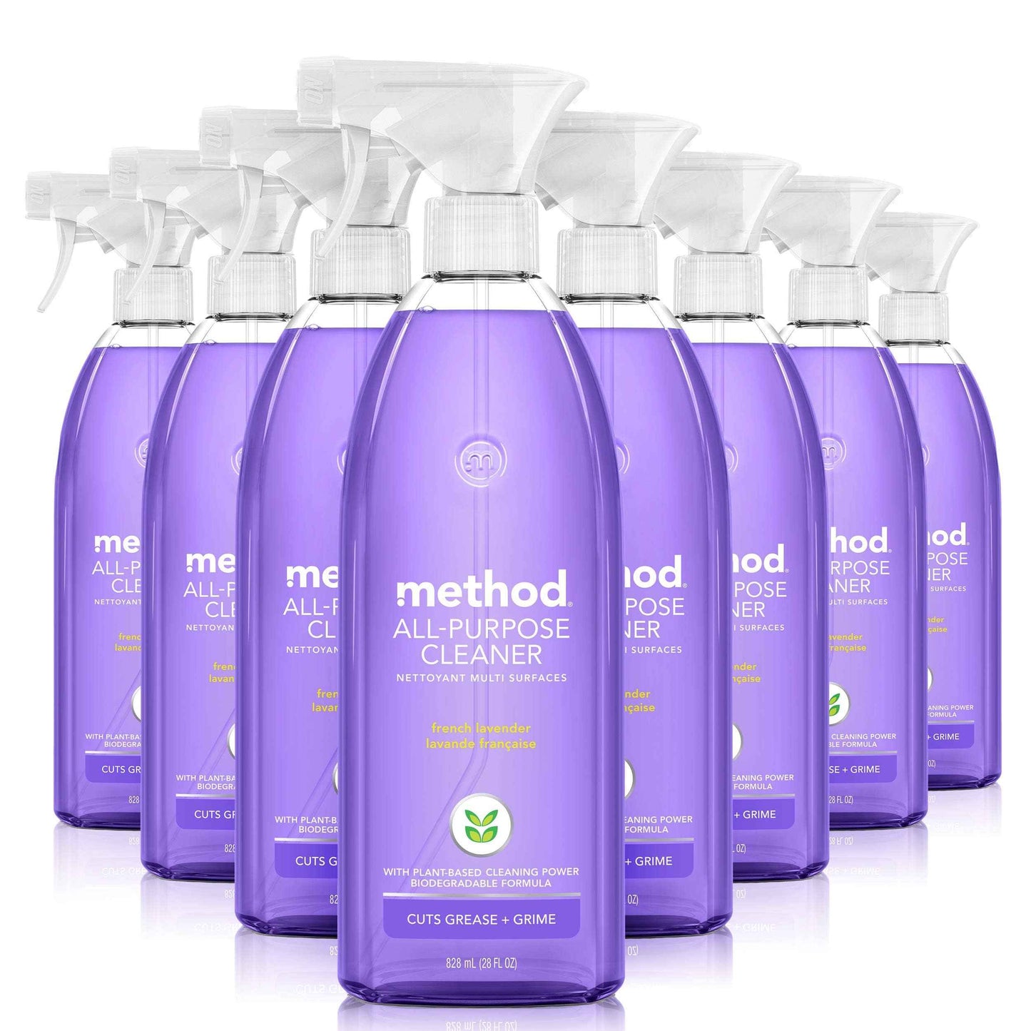 Method All-Purpose Cleaner Spray, French, Perfect for Most Counters, Tiles and More, 28 Fl Oz