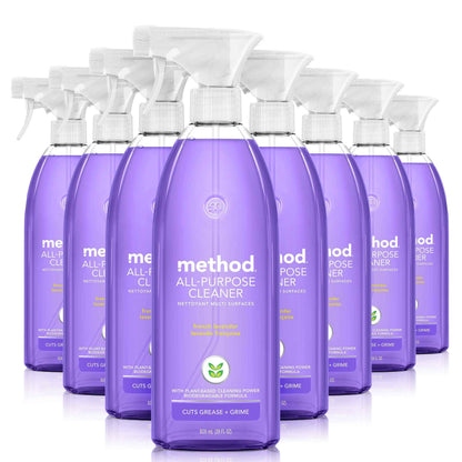 Method All-Purpose Cleaner Spray, French, Perfect for Most Counters, Tiles and More, 28 Fl Oz
