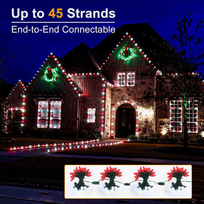 Brizled_100_LED_C9_Red_&_White_Christmas_Lights,_66FT_Faceted_Christmas_Lights,_Connectable_Outdoor_Strawberry_String_Light,_120V_UL_Certified_Indoor_Xmas_Light_for_Tree_House_Garden_Party_&_Holiday