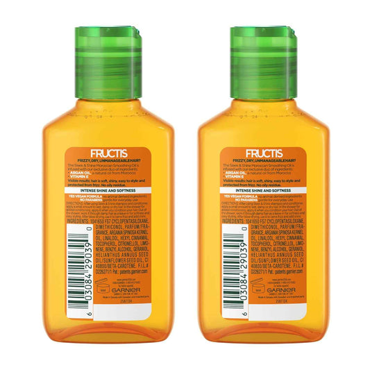 Garnier Fructis Sleek & Shine Moroccan Sleek Smoothing Oil for Frizzy, Dry Hair