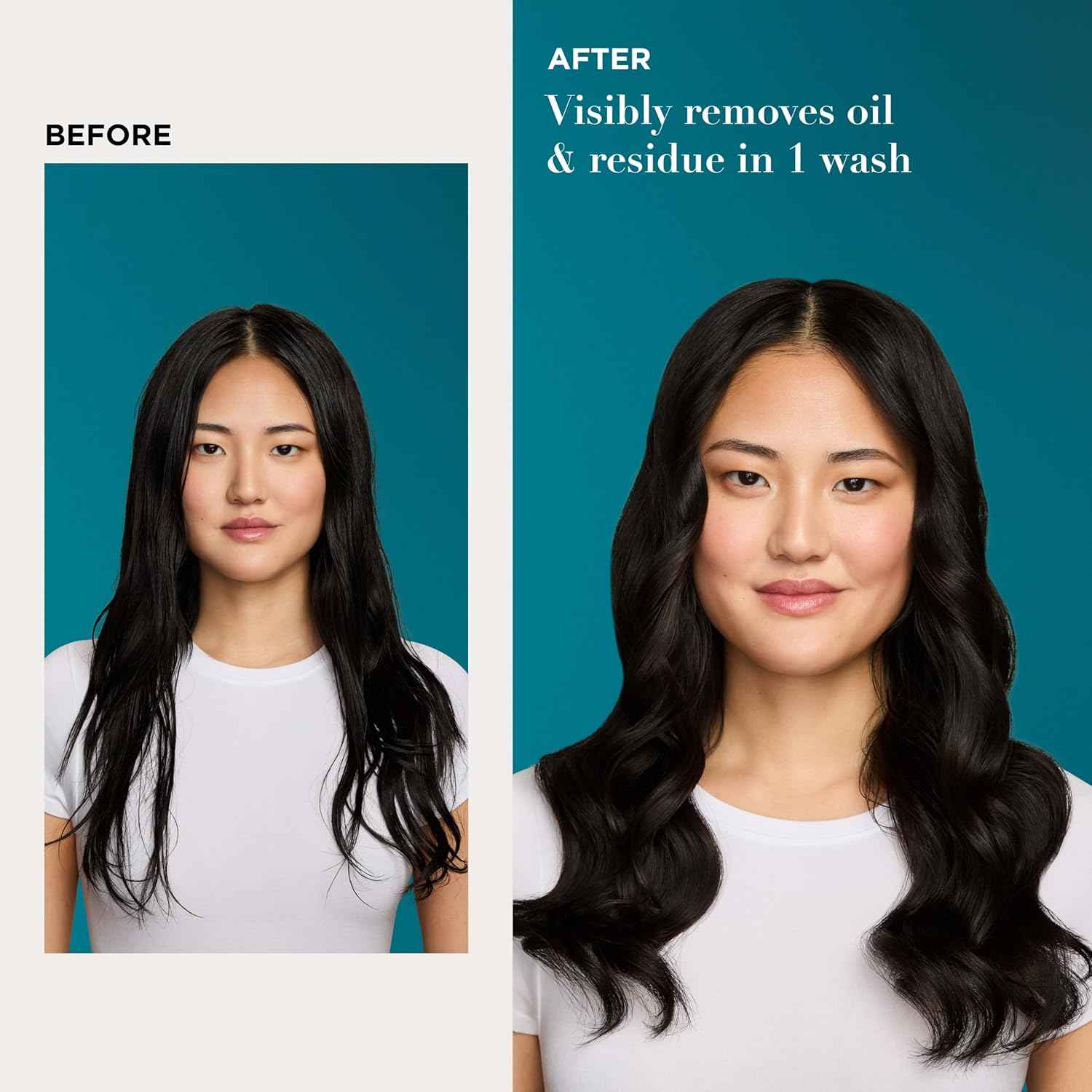 OGX Clarifying Strength + Rosemary Mint Conditioner, Clarifying Conditioner for Oily Hair Visibly Helps Remove Oil & Residue to Clear Away Buildup, Sulfate-Free Surfactants