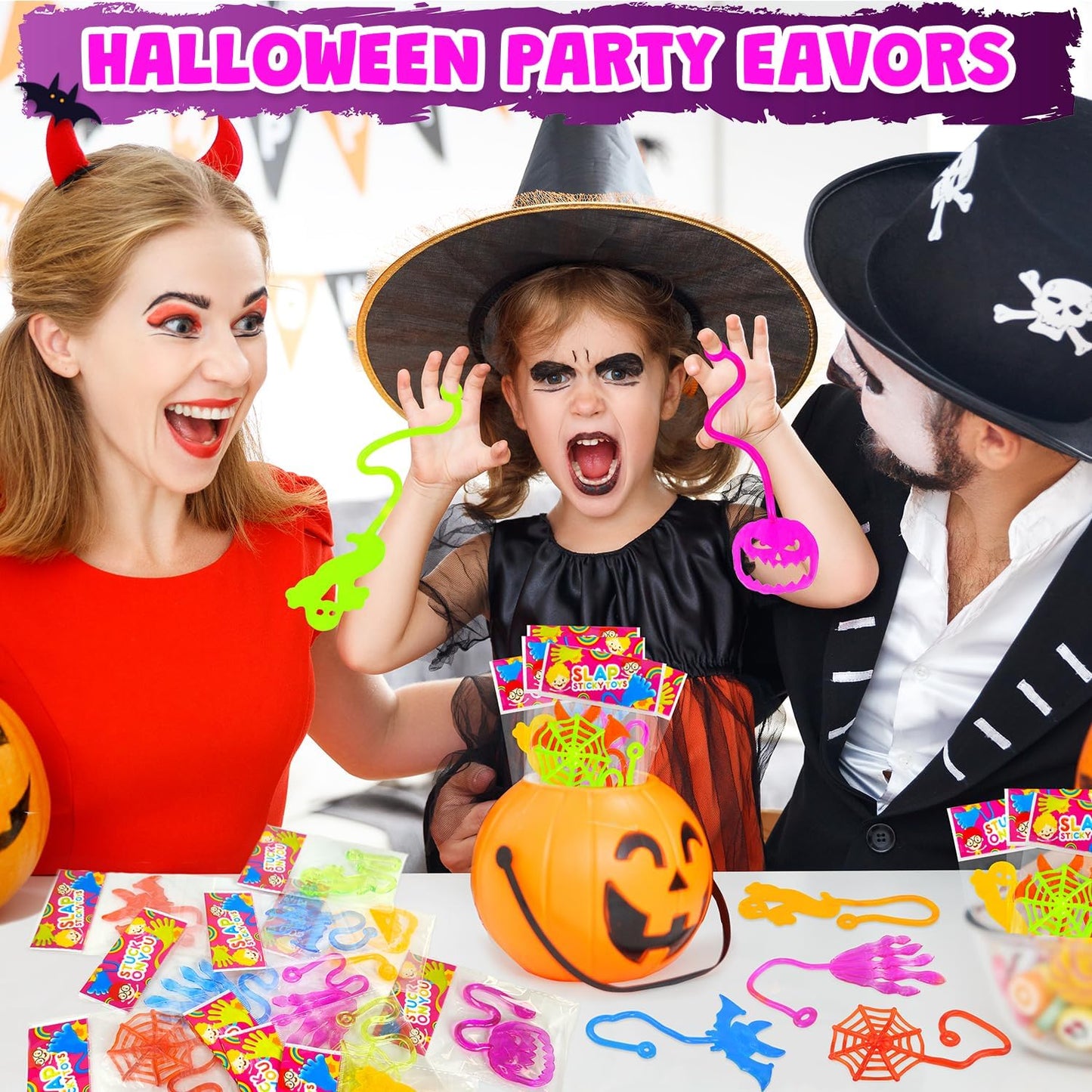 Halloween_Treat_Non_Candy_for_Kids_28_PCS,_Sticky_Hands_Toys_Gifts_Prizes_for_Toddlers,_Halloween_Goody_Bag_Bucket_Pinata_Stuffer_Fillers,Birthday_Preschool_Party_Favor_Supplies_Trinket_for_Boys_Girls