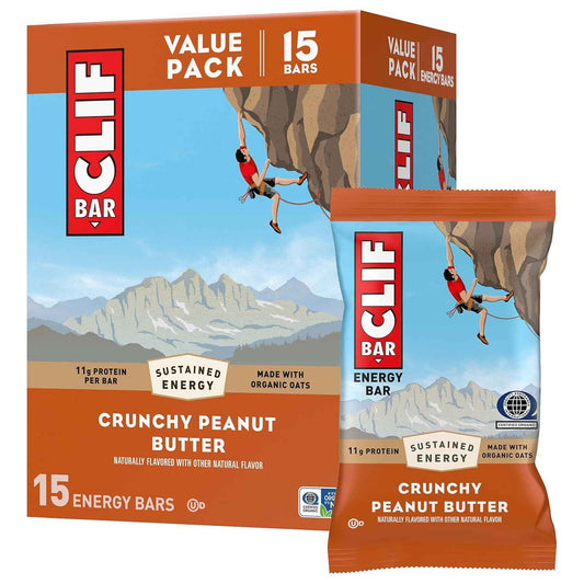 CLIF BAR - Energy Protein Bars - Made with Organic Oats - Energy Bars - Non-GMO