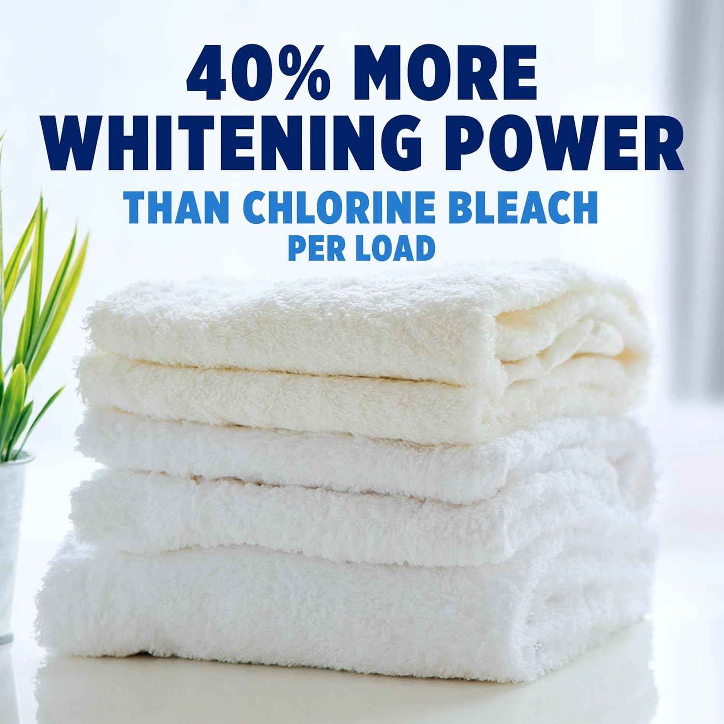 OxiClean White Revive Whitener & Stain Remover Liquid Additive, Water-Activated Oxygen Bleach for Laundry
