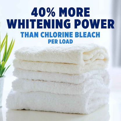 OxiClean White Revive Whitener & Stain Remover Liquid Additive, Water-Activated Oxygen Bleach for Laundry