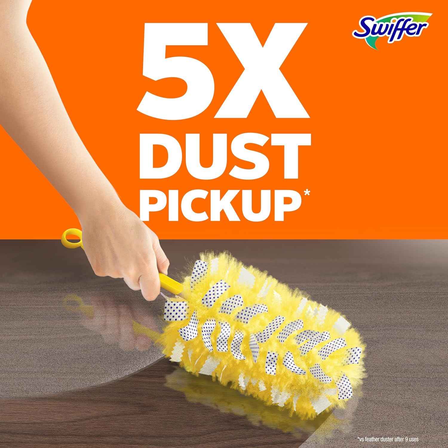 Swiffer Dusters Heavy Duty Multi-Surface Duster Refills for Cleaning, Unscented