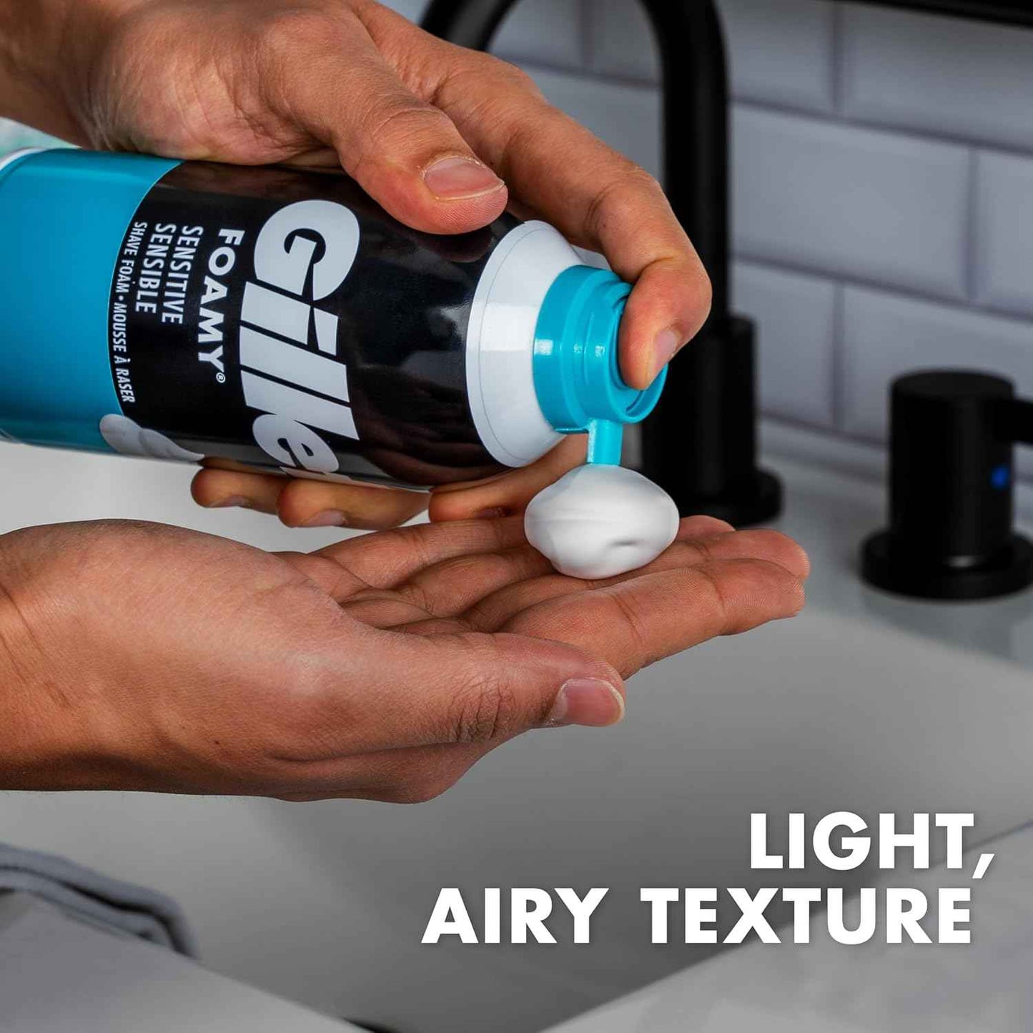 Gillette Foamy Shaving Cream, Sensitive Skin
