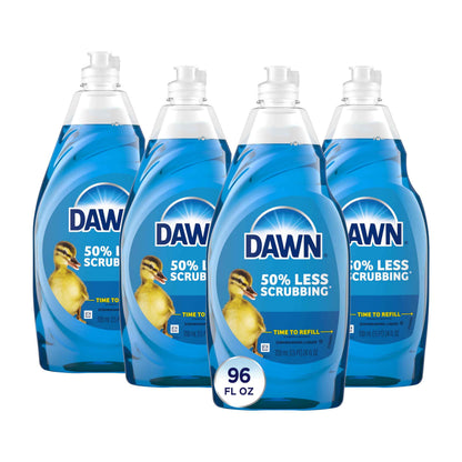 Dawn Ultra Dish Soap, Dishwashing Liquid, Original, Dish Soap Liquid, Dish Soap Refill