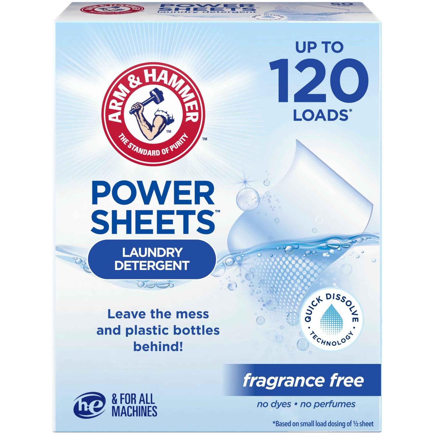 ARM & HAMMER 5in1 Power Sheets Laundry Detergent