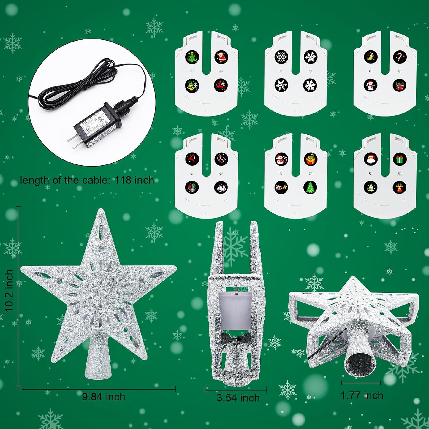 Christmas_Tree_Topper_Projector_Lights_with_6_Projection_Modes,_Sliver_Star_Christmas_Tree_Topper_with_Built-in_LED_Projector,_Dynamic_Projection_for_Christmas_Party_Holiday_Decoration