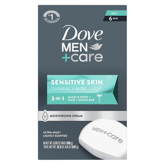 DOVE_MEN_+_CARE_Hand_&_Body_Face_+_Shave_Bar_Sensitive_Skin_6_Count_for_sensitive_skin_3.75_oz