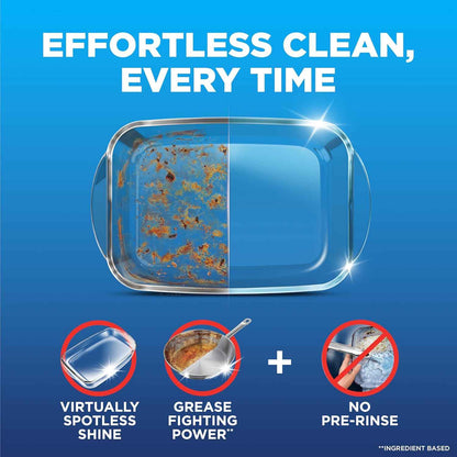 Finish Power Dishwasher Pods, No Pre-Rinse Dishwasher Detergent Soap For Deep Clean & Shine with Degreasing Power, Fresh Scent