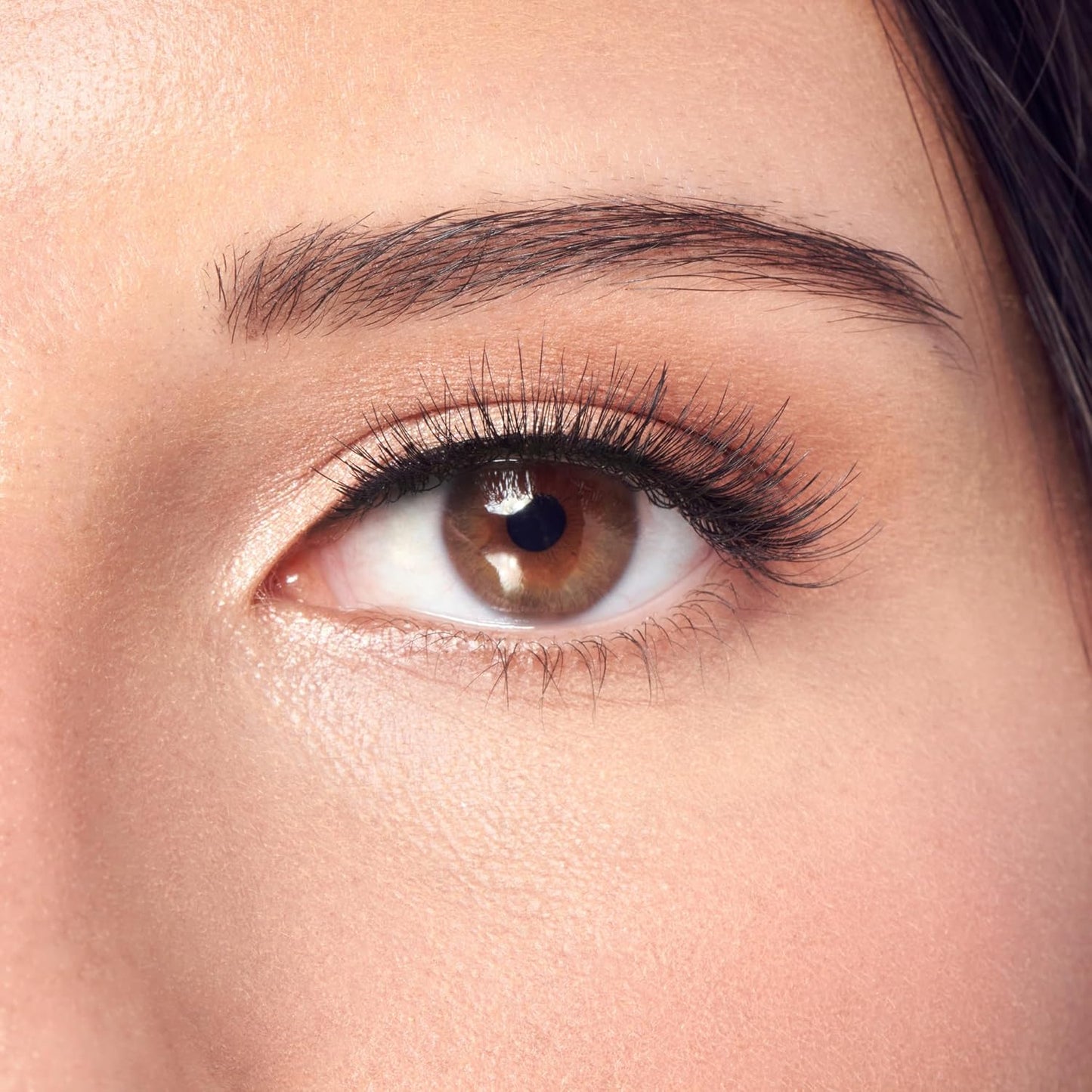 KISS_Looks_So_Natural,_False_Eyelashes,_'Shy',_12mm,_Includes_5_Pairs_Of_Lashes,_Easy_to_Apply,_Reusable_Lash_Clusters