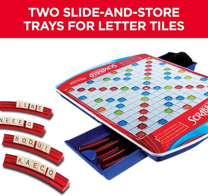 Hasbro Gaming Scrabble Deluxe Edition Board Game,