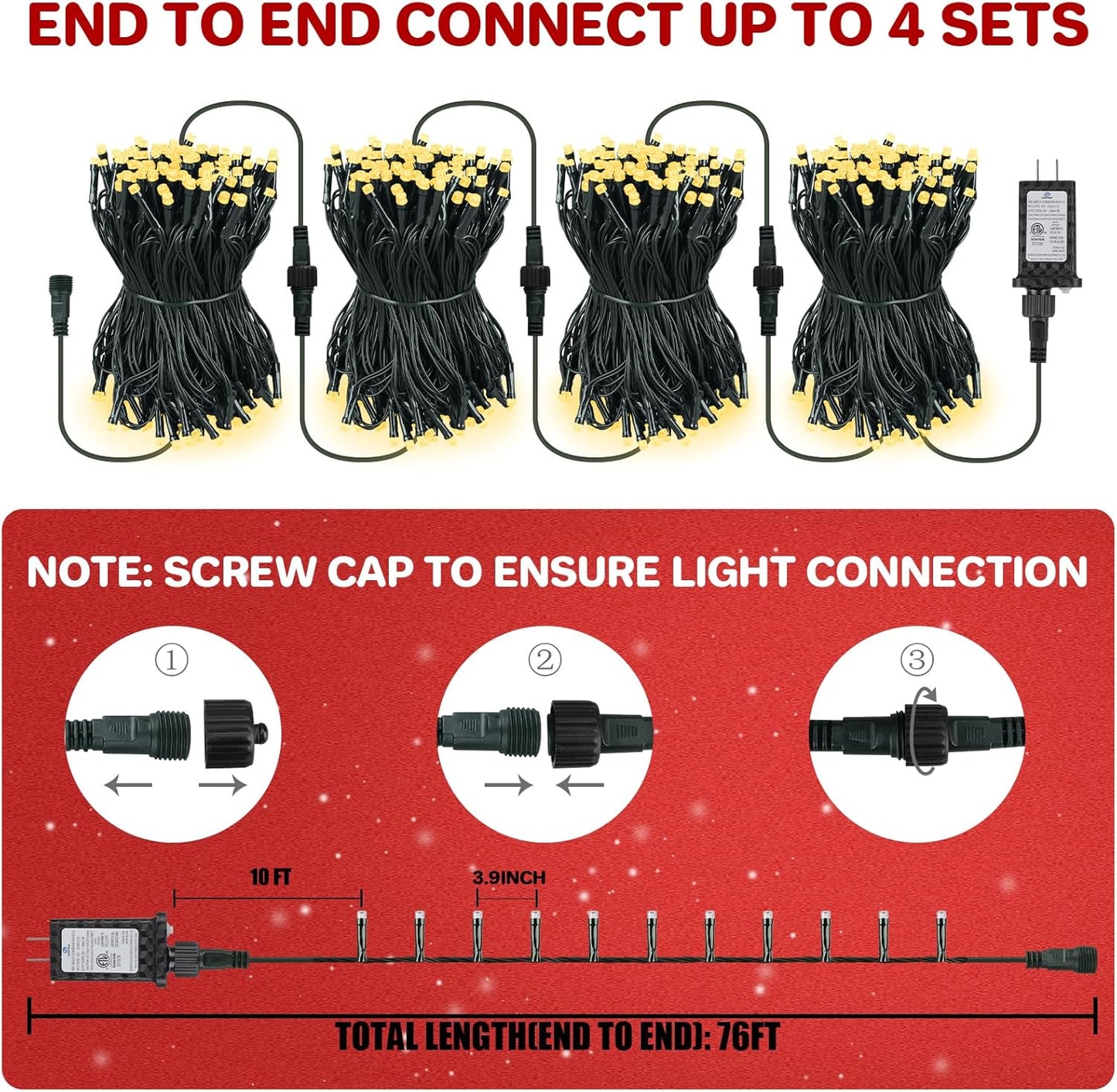 66FT_200_LED_Christmas_Light,_Twinkle_Xmas_Lights_with_8_Modes_and_Timer,_Outdoor_Waterproof_Christmas_Tree_Lights_for_Room_Bedroom_Wedding_Party_Holiday_Decorations,_Warm_White