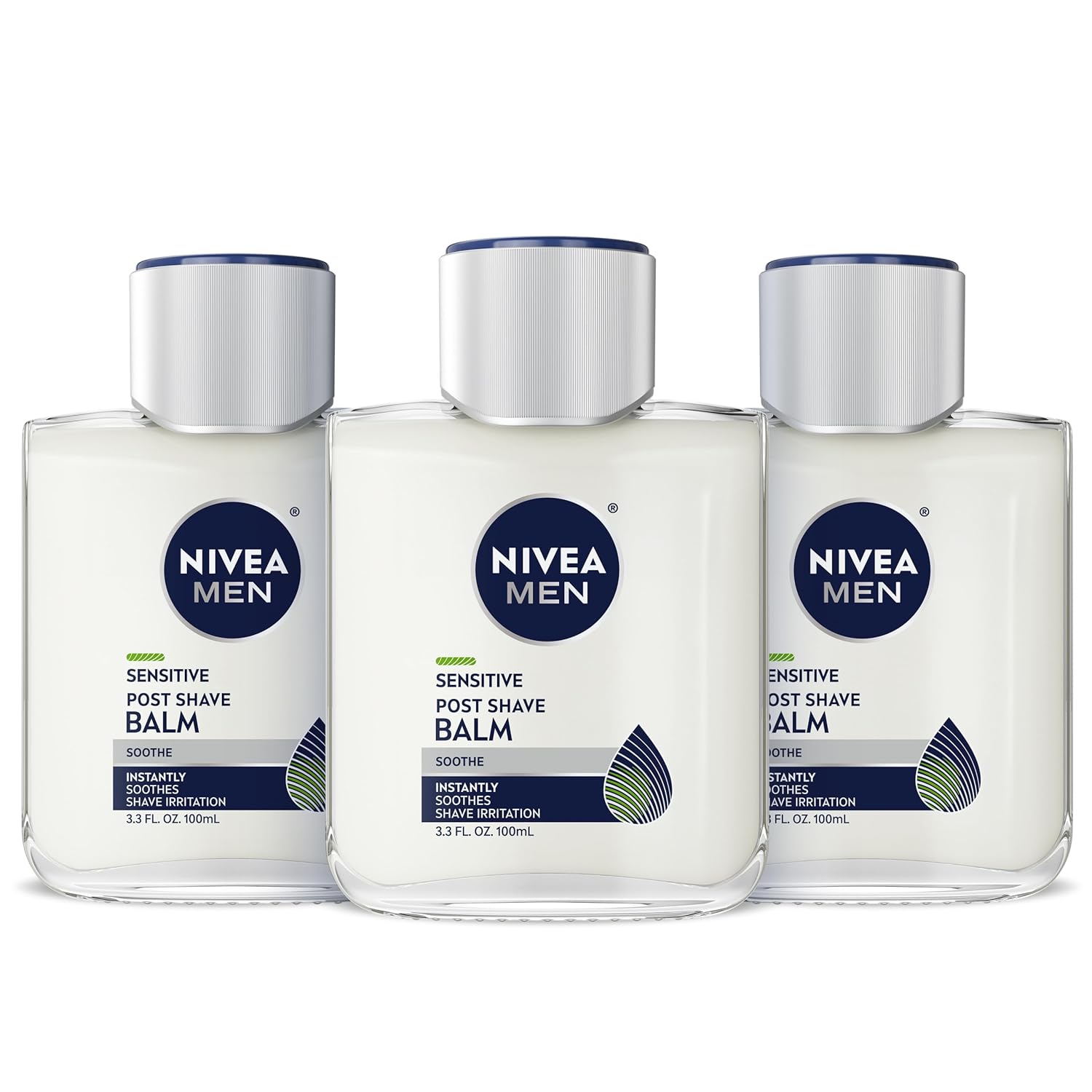 NIVEA_MEN_Real_Madrid_Limited_Edition_Design_Sensitive_Post_Shave_Balm,_with_VitaminPro_Complex,_Alcohol_Free_After_Shave_Balm_for_Men,_3.3_Fl_Oz_Bottle,_Pack_of_3