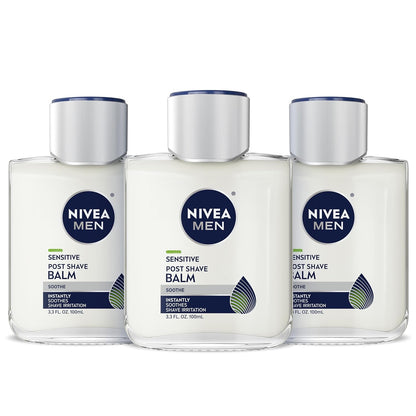 NIVEA_MEN_Real_Madrid_Limited_Edition_Design_Sensitive_Post_Shave_Balm,_with_VitaminPro_Complex,_Alcohol_Free_After_Shave_Balm_for_Men,_3.3_Fl_Oz_Bottle,_Pack_of_3