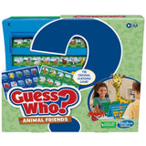 Hasbro Gaming Guess Who? Animal Friends Game | 2 Double-Sided Animal Sheets | 2-Player Board Games for Kids | Back to School Gifts | Ages 6+ (Amazon Exclusive)