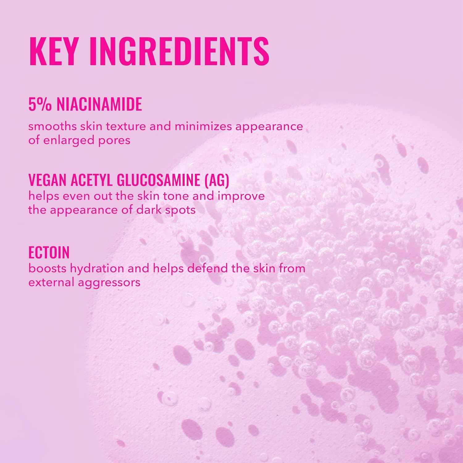 Good Molecules 5% Niacinamide Serum with Ectoin - Ultra Hydrating Serum to Target Enlarged Pores and Blemishes - Moisturizing, Pore Minimizer for Face - Skin Care